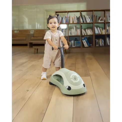 Cavalcabile per Bambini Girello Ride On 100% Ecologico Verde 20 kg