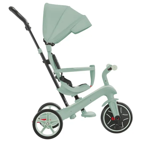 Triciclo Evolutivo Verde 4 in 1 Regolabile Seconda Infanzia 20kg