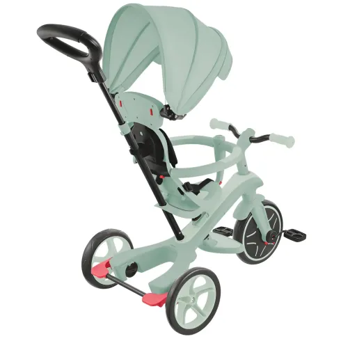 Triciclo Evolutivo Verde 4 in 1 Regolabile Seconda Infanzia 20kg