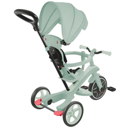 Triciclo Evolutivo Verde 4 in 1 Regolabile Seconda Infanzia 20kg