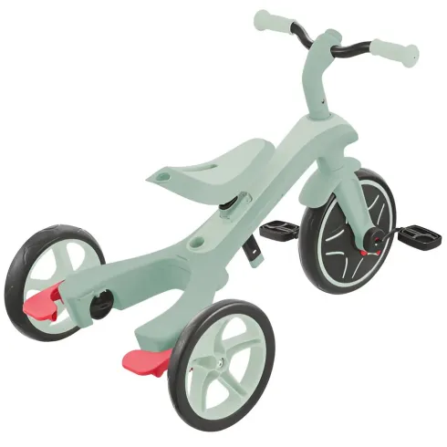 Triciclo Evolutivo Verde 4 in 1 Regolabile Seconda Infanzia 20kg