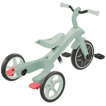 Triciclo Evolutivo Verde 4 in 1 Regolabile Seconda Infanzia 20kg