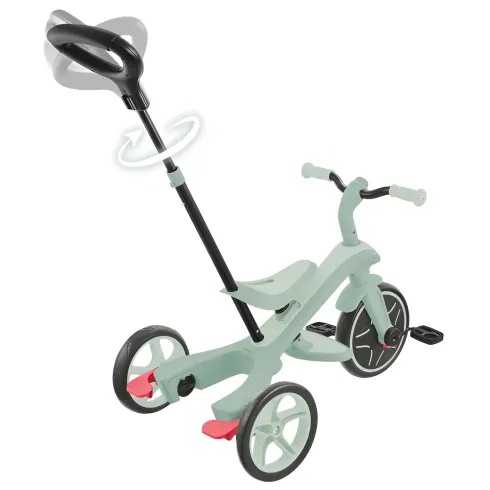Triciclo Evolutivo Verde 4 in 1 Regolabile Seconda Infanzia 20kg