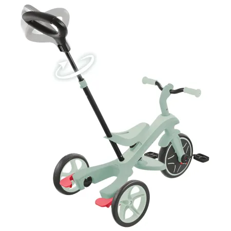 Triciclo Evolutivo Verde 4 in 1 Regolabile Seconda Infanzia 20kg