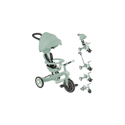 Triciclo Evolutivo Verde 4 in 1 Regolabile Seconda Infanzia 20kg