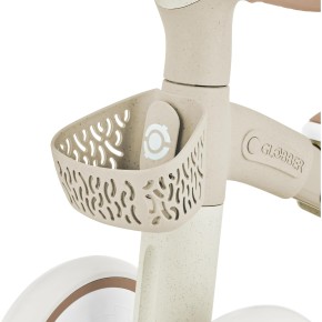 Triciclo Cavalcabile Beige Ergonomico Ecologico Cestino per Equilibrio 2