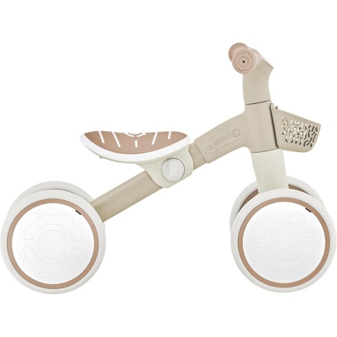Triciclo Cavalcabile Beige Ergonomico Ecologico Cestino per Equilibrio