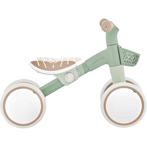 Triciclo Cavalcabile Verde Ergonomico Ecologico Cestino per Equilibrio