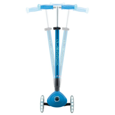 Monopattino per Bambini a 3 Ruote Blu Petrolio Ruote LED Regolabile
