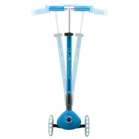 Monopattino per Bambini a 3 Ruote Blu Petrolio Ruote LED Regolabile