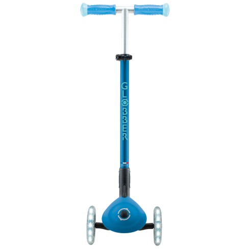 Monopattino per Bambini a 3 Ruote Blu Petrolio Ruote LED Regolabile