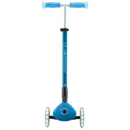 Monopattino per Bambini a 3 Ruote Blu Petrolio Ruote LED Regolabile