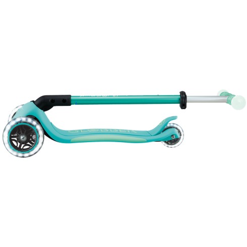 Monopattino per Bambini a 3 Ruote Verde Menta Ruote LED Regolabile