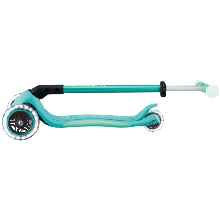 Monopattino per Bambini a 3 Ruote Verde Menta Ruote LED Regolabile