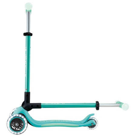 Monopattino per Bambini a 3 Ruote Verde Menta Ruote LED Regolabile