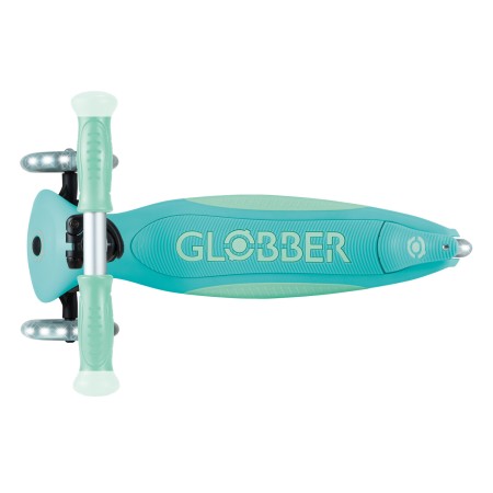 Monopattino per Bambini a 3 Ruote Verde Menta Ruote LED Regolabile