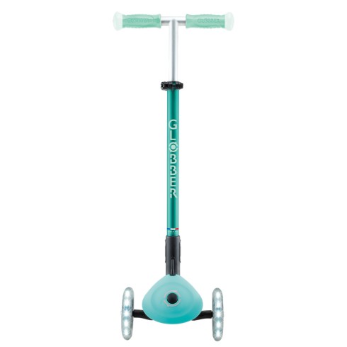Monopattino per Bambini a 3 Ruote Verde Menta Ruote LED Regolabile
