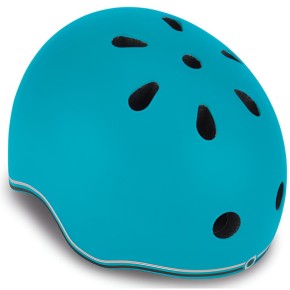 Casco Regolabile per Bambini XXS/XS Ø 48-51 cm Verde Acqua Luce LED 2