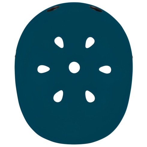 Casco Regolabile per Bambini XS-S Ø 48-53 cm Blu Petrolio Luce LED