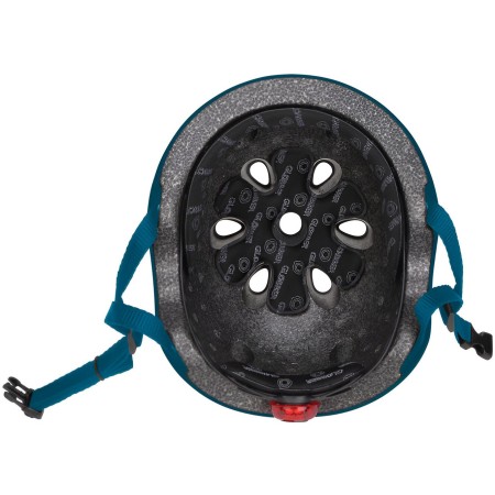 Casco Regolabile per Bambini XS-S Ø 48-53 cm Blu Petrolio Luce LED