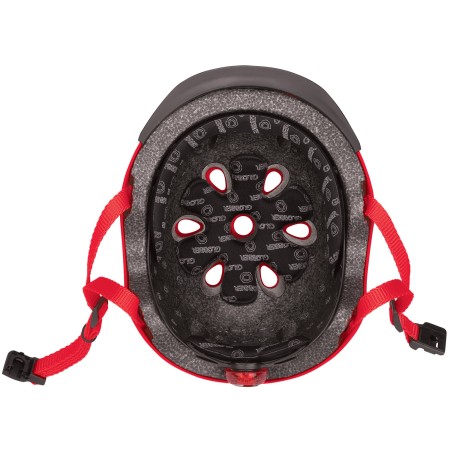 Casco per Bambini XS-S Ø 48-53 cm Chiusura Magnetica Rosso da Corsa