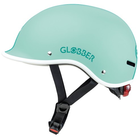 Casco Protettivo per Bambini XS/S Ø 47-51cm Verde Menta LED Posteriore