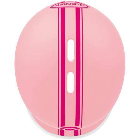 Casco Protettivo Bambini XS/S Ø 47-51cm Rosa Pastello LED Posteriore
