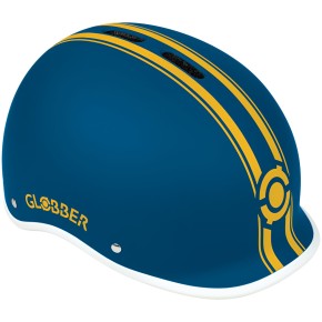Casco per Bambini S/M Ø 51-55 cm Monopattino Bici Blu Petrolio con LED 2
