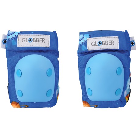 Protezioni per Bambini XXS per Gomiti Ginocchia Blu Imbottito Velcro