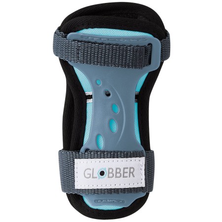 Set Protezioni per Bambini XXS per Gomiti Ginocchia Polsi Blu Pastello