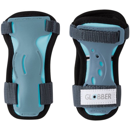 Set Protezioni per Bambini XXS per Gomiti Ginocchia Polsi Blu Pastello