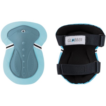 Set Protezioni per Bambini XXS per Gomiti Ginocchia Polsi Blu Pastello