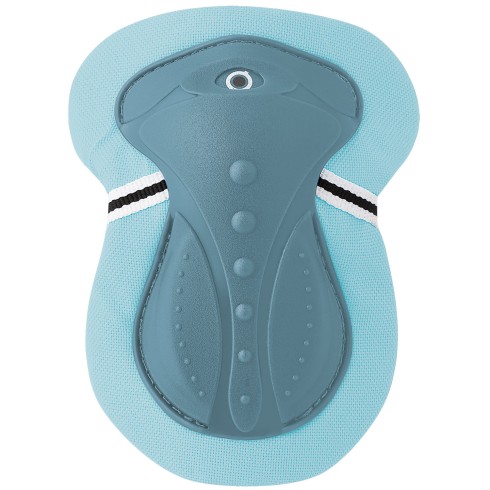 Set Protezioni per Bambini XXS per Gomiti Ginocchia Polsi Blu Pastello