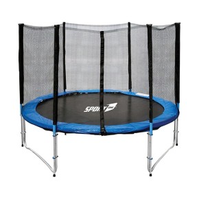 Tappeto Elastico Diametro 305 Max 150 kg Bambini Rete Sicurezza Trampolino Gioco