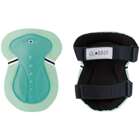 Set Protezioni per Bambini XXS per Gomiti Ginocchia Polsi Verde Menta
