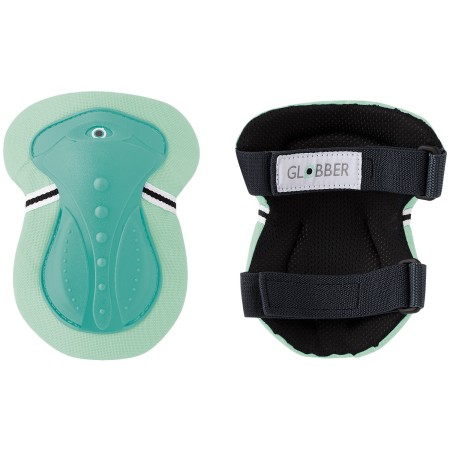 Set Protezioni per Bambini XXS per Gomiti Ginocchia Polsi Verde Menta