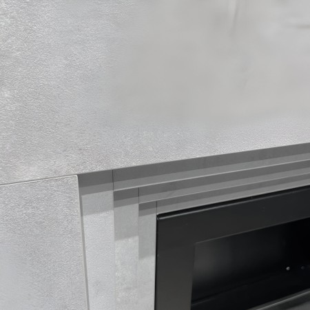 Camino a Bioetanolo 1,8L da Terra 3,4 kW Legno Effetto Cemento Moderno