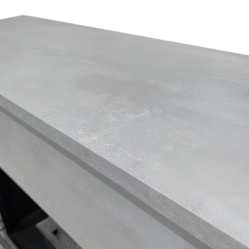 Camino a Bioetanolo 1,8L da Terra 3,4 kW Legno Effetto Cemento Moderno