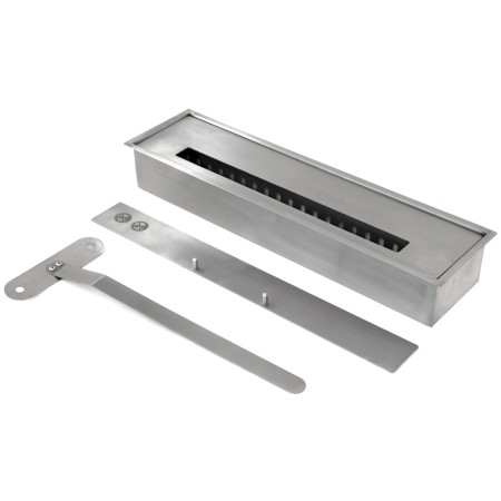 Camino a Bioetanolo 1,8L da Terra 3,4 kW Legno Effetto Cemento Moderno