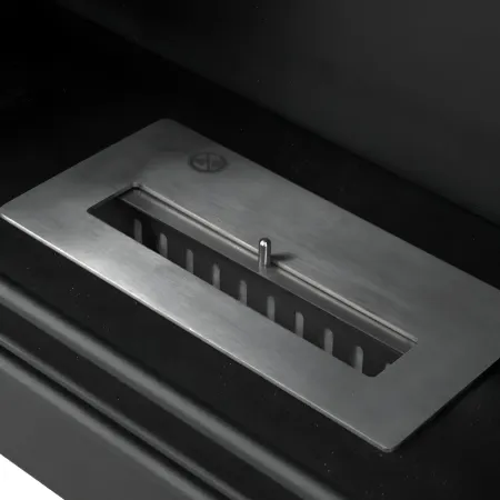 Camino a Bioetanolo 3,4 kW da Soggiorno 1,2L in Legno MDF Bianco