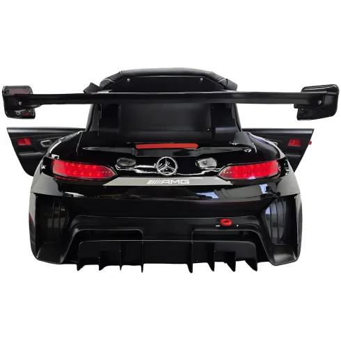 Auto Elettrica per Bambini Mercedes AMG GT3 12V Nero Metallizzato