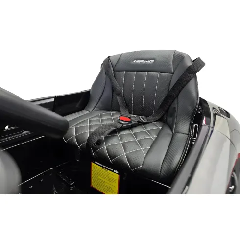 Auto Elettrica per Bambini Mercedes AMG GT3 12V Nero Metallizzato