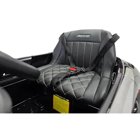 Auto Elettrica per Bambini Mercedes AMG GT3 12V Nero Metallizzato