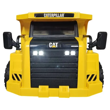 Camion Elettrico per Bambini Caterpillar 12V Giallo Cassone Ribaltabile