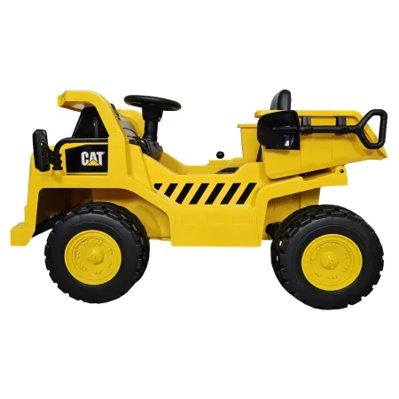 Camion Elettrico per Bambini Caterpillar 12V Giallo Cassone Ribaltabile