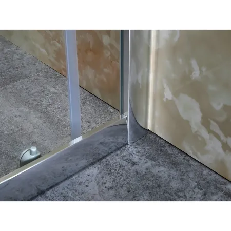 Box Doccia Cristallo 4mm Angolare Ante Scorrevoli Quadrato Rettangolare