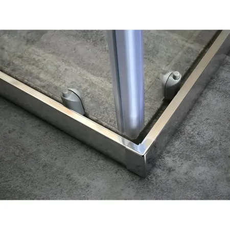 Box Doccia Cristallo 4mm Angolare Ante Scorrevoli Quadrato Rettangolare
