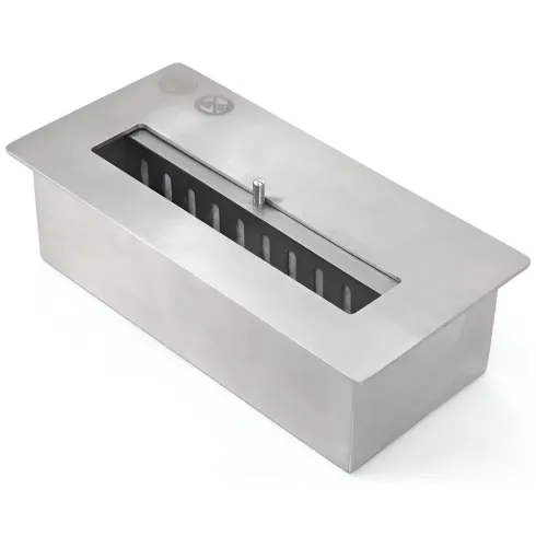 Camino a Bioetanolo 3,4 kW da Pavimento 1,2L Marrone in Legno MDF