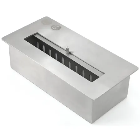 Camino a Bioetanolo 3,4 kW da Pavimento 1,2L Marrone in Legno MDF