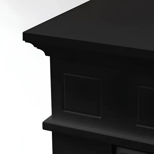 Camino a Bioetanolo 3,4 kW da Pavimento 1,2L Nero in Legno MDF